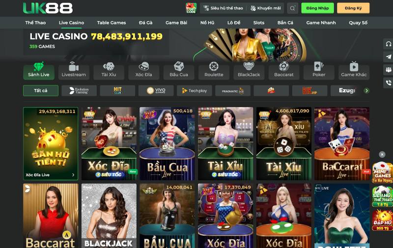 UK88 không ngừng mở rộng thêm quy mô hoạt động