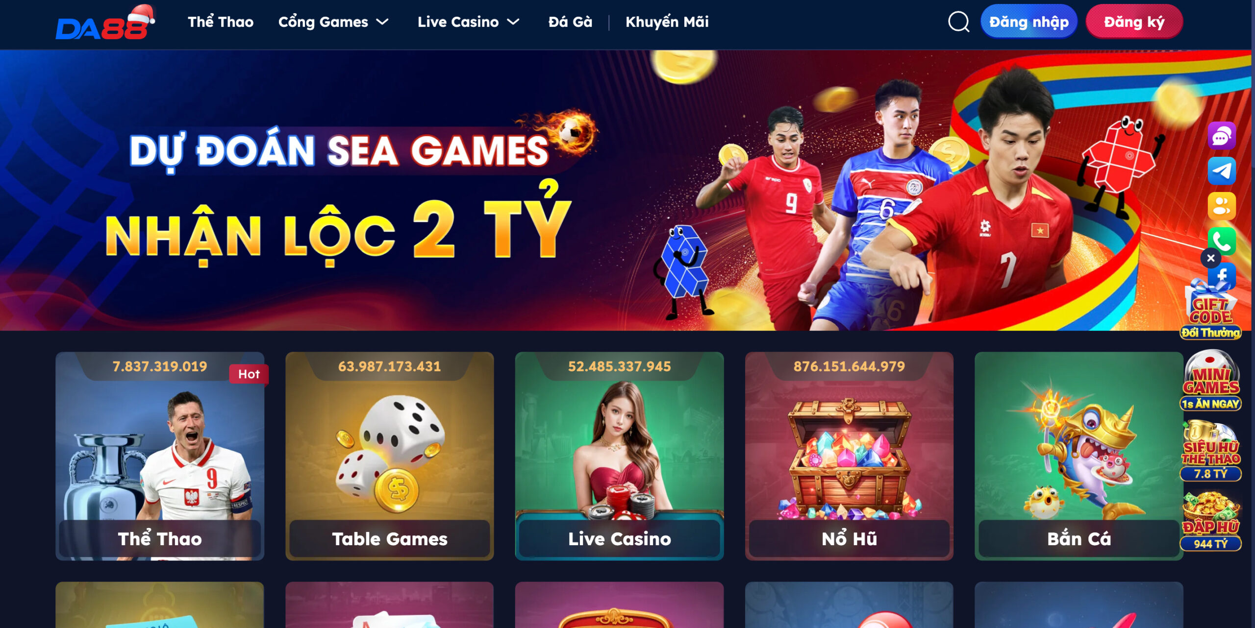 Da88 luôn là cái tên nổi bật không nên bỏ lỡ